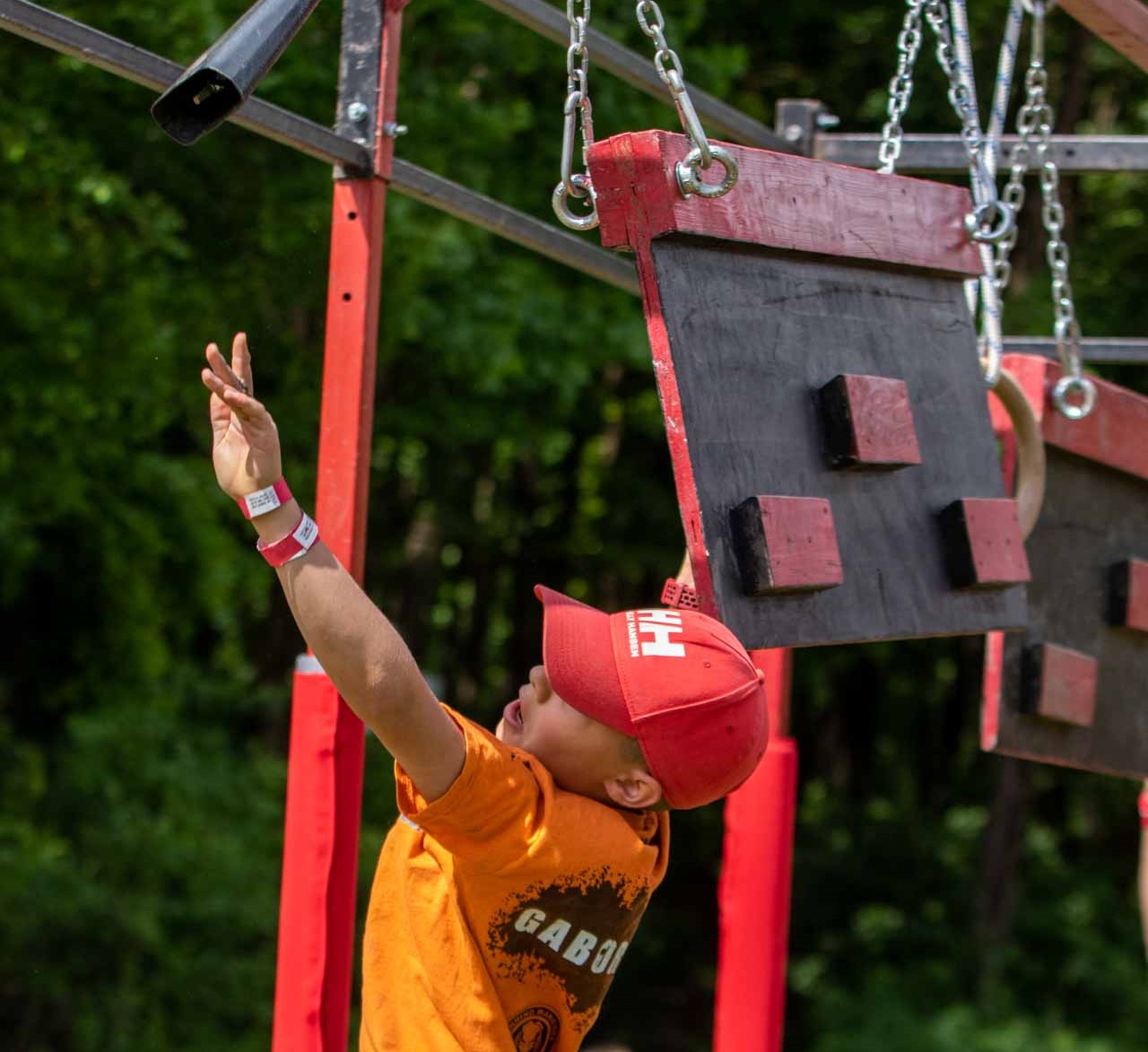 6Small climbing wall
