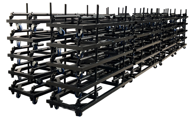 Pre rig truss design for led screen