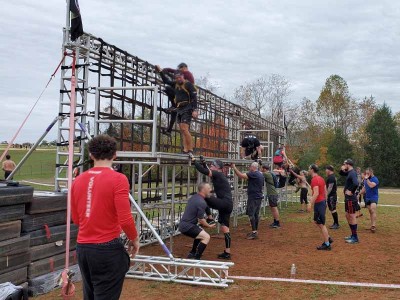 Tough Viking Obstacles-Net Cage