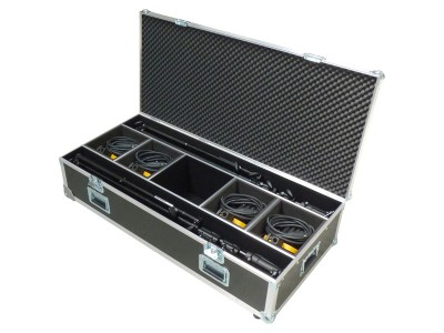 Case for 4 lamps Desisti MAGIS 300 with tripods