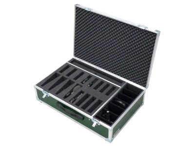 Suitcase for the microphones and accessories