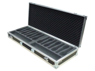 case for the microphones and accessories.