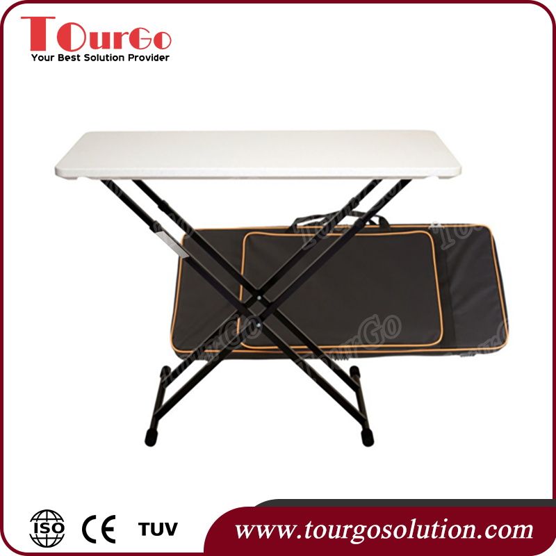 Fastset DJ WTC White Top V2 Table with Carrying Case