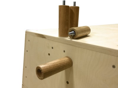 Integrated Obstacle System Parkour Box Handle