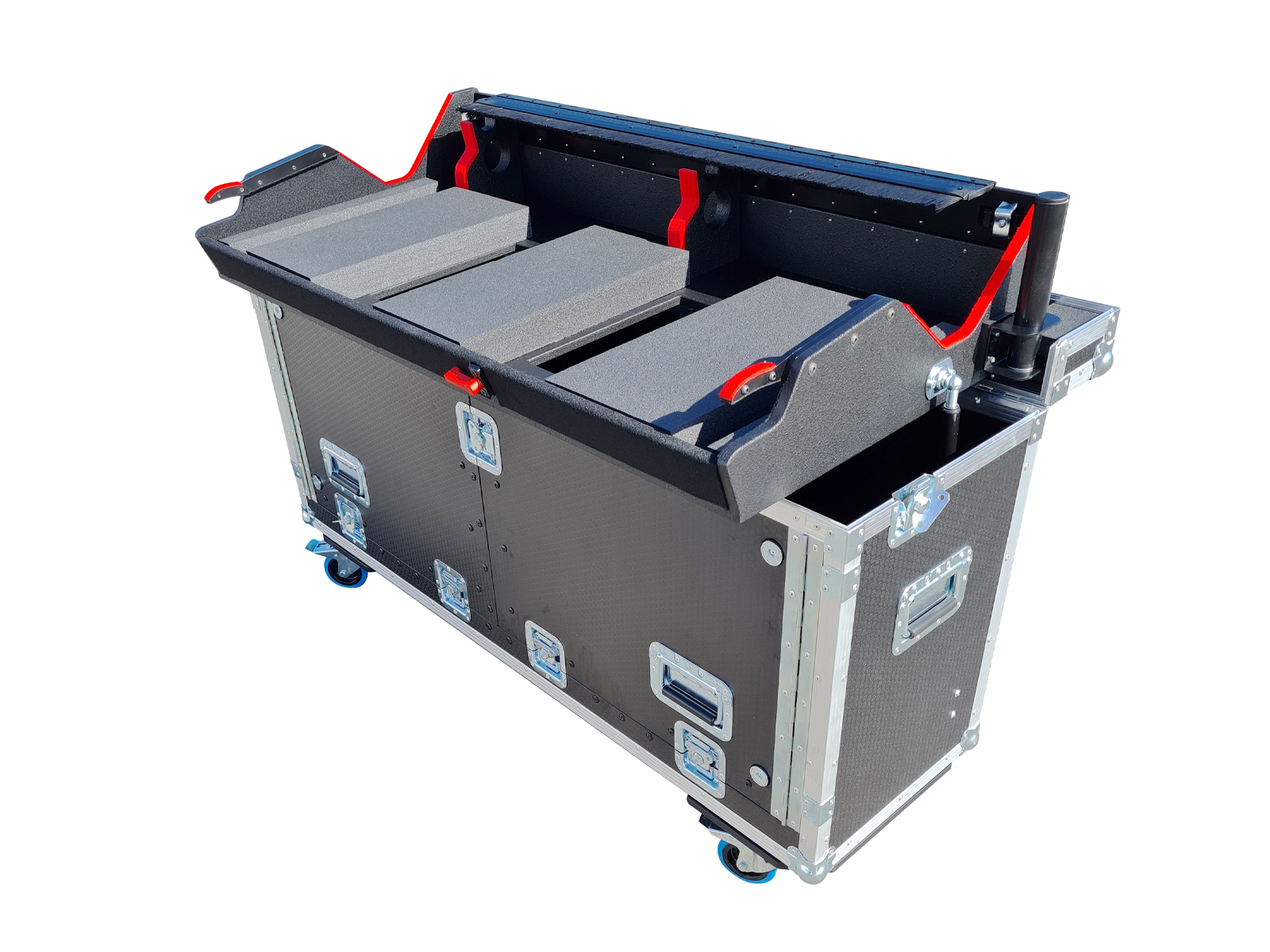 Flip-Ready Easy Retracting Case for grandMA3 Full-size Console
