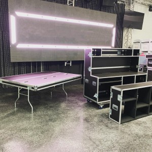 6 Work Station Flight Cases