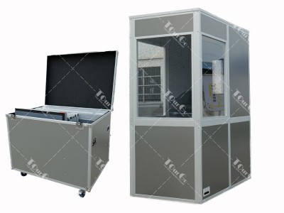 Easy for Elevators One Person Interpreter Booth for Simultaneous Translation Conference Cabin
