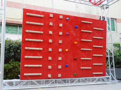 Commercial Popular Indoor Ninja Warrior Course Gym Ground Obstacles CAMPUS BOARD