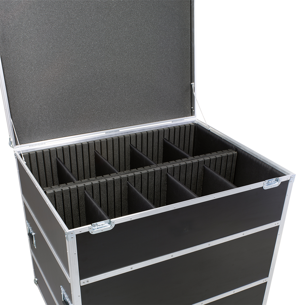 FLIGHT CASE FOR 10 BASSOONS / VIOLAS