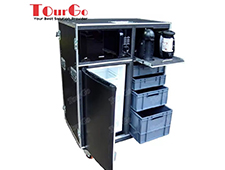 Custom Fridge, Microwave & Coffee Machine Hospitality Flight case