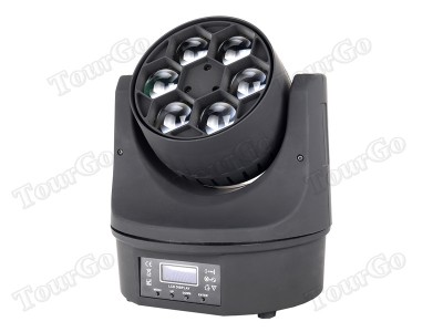 6x15W RGBW Mini LED Bee-Eyes Moving Head Light