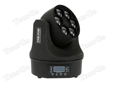 6pcs LED Moving Head Beam Light