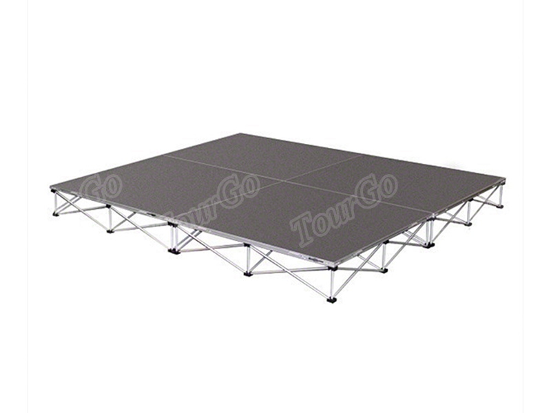 6′x6′ Drum Riser System, Carpeted