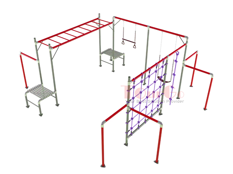 Adventurer active outdoors climbing obstacles Playground MONKEY BAR