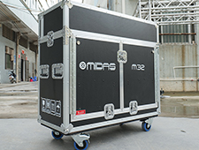 Black Flip Version DJ Mixers Console Flight Road Hard Cases for Midas M32