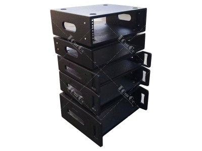 New 2U / 3U / 4U Drawer Rack Mount DJ 19” Rack Case Equipment Deep Drawer Key Lockable