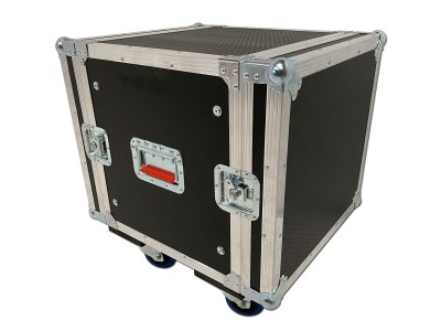 Spider 10u Rackmount Flight Case On Castors
