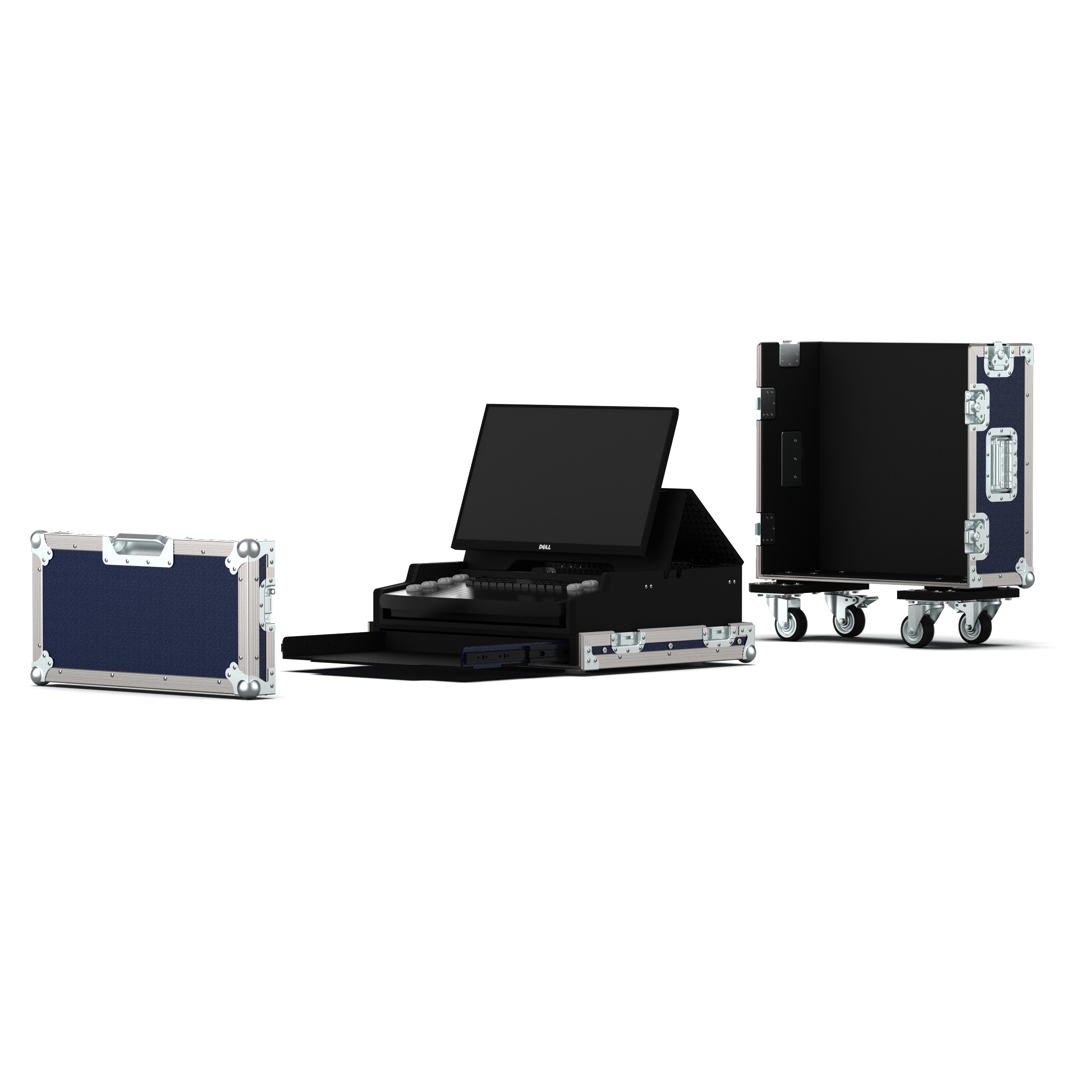 7Flight Case for Chamsys MagicQ PC Wing Compact
