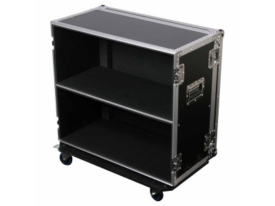 Dual Guitar Amp Head Flight Case