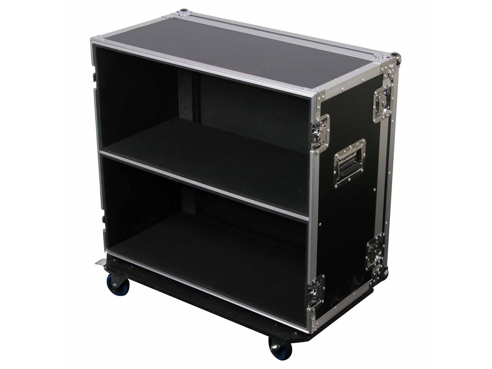 Dual Guitar Amp Head Flight Case