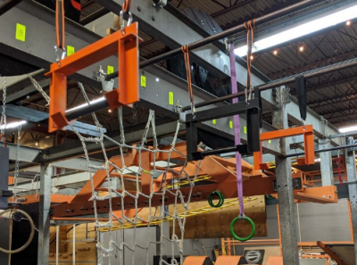 7Floating Monkey Bars
