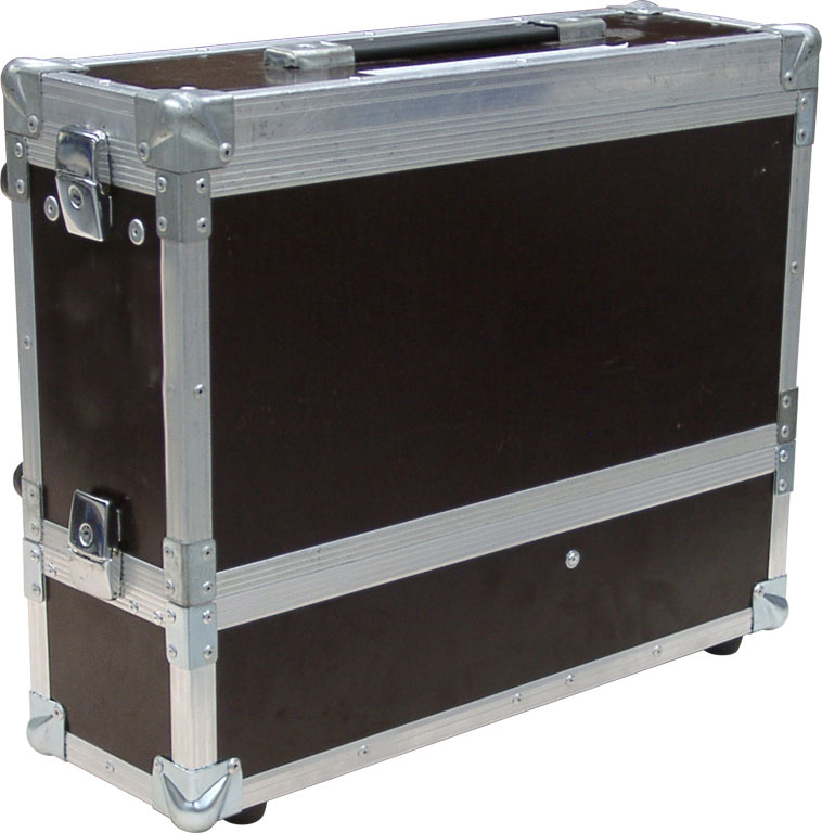 719" rack lid with space for a wireless microphone and accessorie