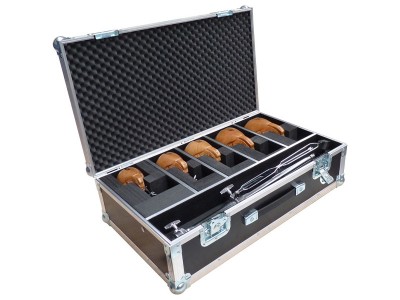 Case for a set of Wooden Fish blocks