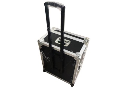 Aluminium Alloy Skeleton Built-In Aluminum Tie Rod Iron Middle Wheel Draw-Bar Box Flight Case