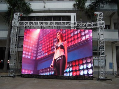 TourGo Factory Price Outdoor Event LED Screen Truss Display, Truss For LED Screen Hot Sale