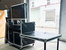 32-35inch Live Streaming Recording Studio Workstation Case AV Broadcasting Cases