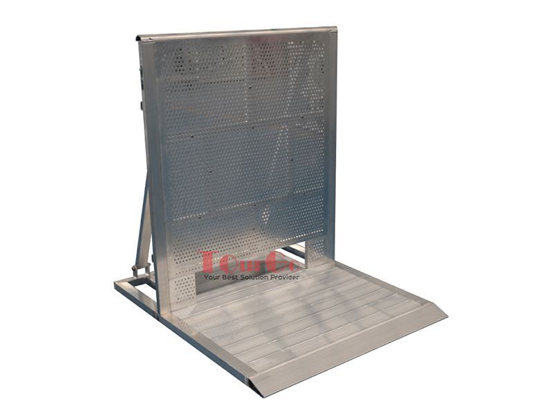 OEM Factory Aluminum Mojo Barrier Metal CABLE Barricade Crowd Control Barrier Suppliers