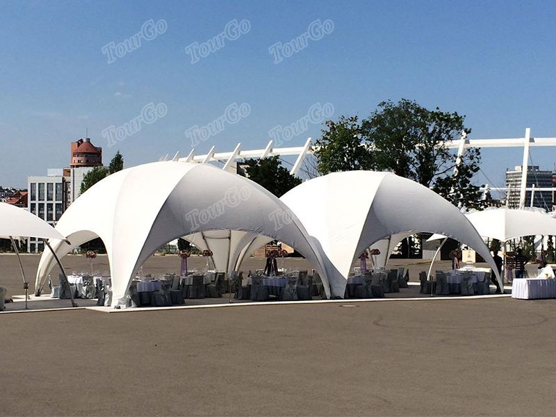 Tourgo 7m Diameter Transparent PVC Planetarium Dome Tent Party Event Dome Tent