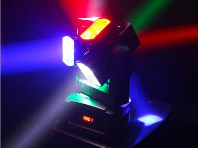 8 x 10W Dual Layer Led Moving Head Light