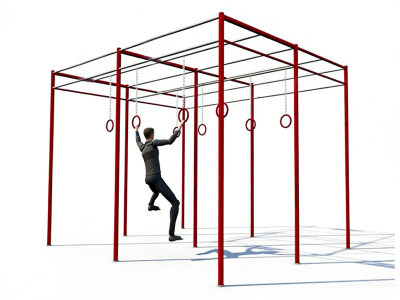 Ninja Steel Frame Ring Course