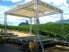 Aluminum Stage Modular Stage With Adjustable Support