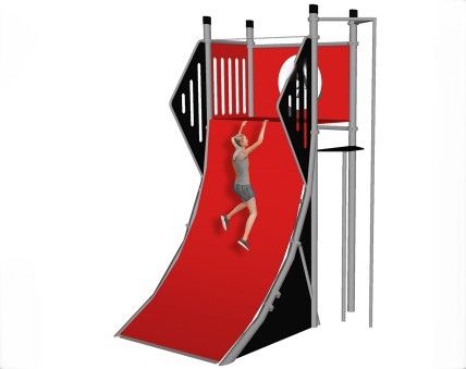 Ninja Style Challenge Park Obstacle Course WARPED WALLS