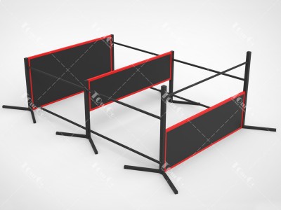2025 New International Olympic Modern Pentathlon Adventure Racing UIPM Obstacles Jumping Over-Under-Through Wall