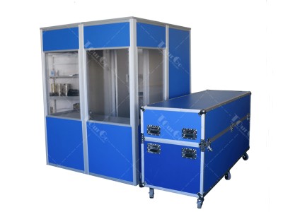 TourGo Blue Portable Custom International Audio Conference Interpreter Booth