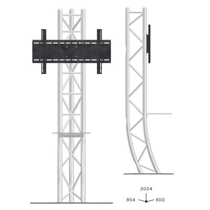 Truss Style Screen Stand8