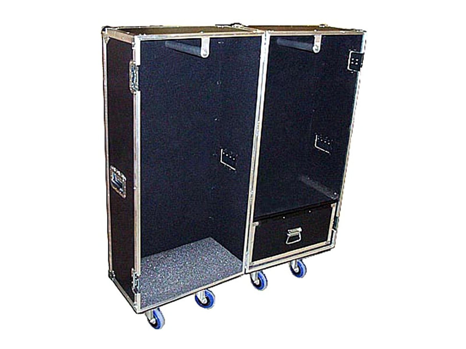 WARDROBE HEAVY DUTY 3/8″ PLYWOOD ATA CASE – DOUBLE W DRAWER