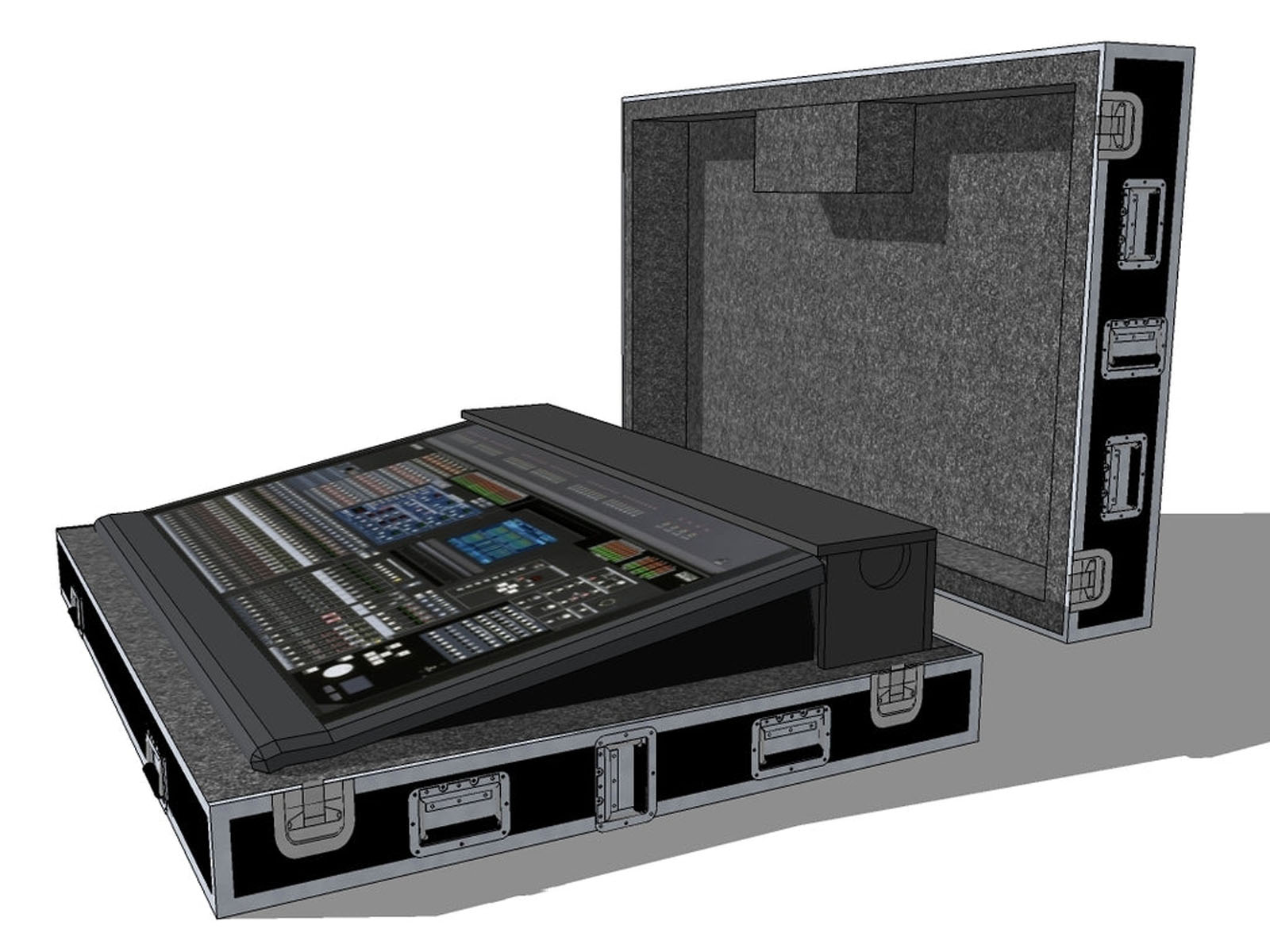 YAMAHA PM5D ATA MIXER CASE