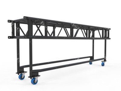 10ft Pre Rig Truss System Black Touring Truss Pre-Rigged Moving Lighting Truss