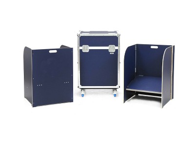 Transport case for 6x Voting booth