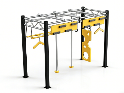 Ninja Warrior Course with Obstacles The Hybrid Deluxe