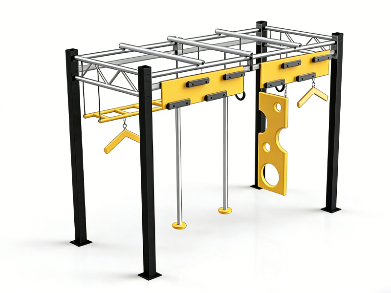 Ninja Warrior Course with Obstacles The Hybrid Deluxe
