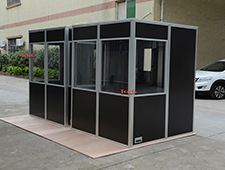 Full size conference interpreting booth equipment translation booth for sale