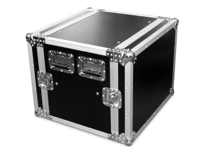 8U ATA Rack Amp Road Shock Mount Case 18″ Deep