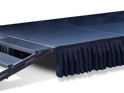 8ft-Box-Pleat-Stage-Skirt-For-16inch-High-Stage-Systems 1