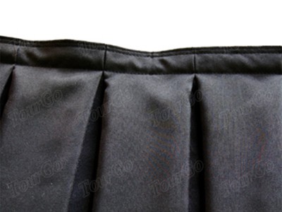 8ft-Box-Pleat-Stage-Skirt-for-8inch-High-Stage-Systems 8ftx9inch 2