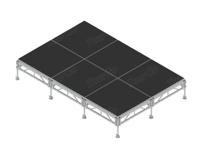 8ft x 12ft-Aluminum-Stage 1